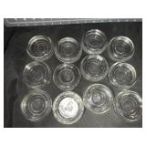 12 GLASS 3 ' FURNITURE COASTERS