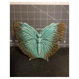 4.75 ' VINTAGE CERAMIC BUTTERFLY WALL POCKET