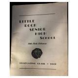 1939 L.R. SENIOR HIGH GRADUATING CLASS YEARBOOK