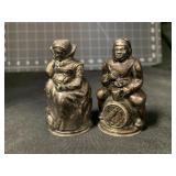 2.5 ' VINTAGE DANISH SILVER PLATE FIGURAL