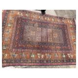 3 ASSORTED SIZES AREA RUGS - SOME STAINED