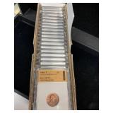 (27) 1980'S GRADED PENNIES