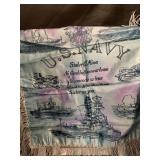 VINTAGE WWII U.S. NAVY PILLOW COVER W/ ORIGINAL