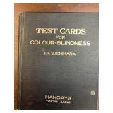 TEST CARDS FOR COLOR BLINDNESS BOOK