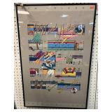 1984 NEW ORLEANS FRAMED JAZZ & HERITAGE FESTIVAL