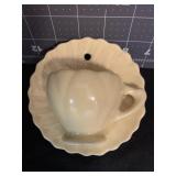 5 ' YELLOW CAMARK POTTERY CUP & SAUCER WALL