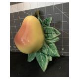7.5 ' VINTAGE POTTERY PEAR WALL POCKET