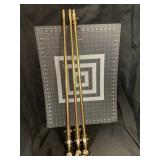 3 BRASS SLIDING 30 ' DOOR LATCHES