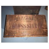 Niagara Gloss Starch advertising crate