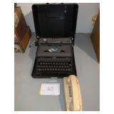 Royal Typewriter and Phone