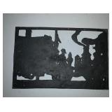 Cast Iron wall plaque