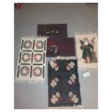 Holiday rugs and flour mats