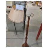 Vintage Wood base floor lamp