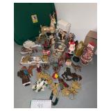 More christmas ornaments and figures