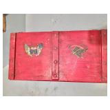 Painted Vintage Trunk