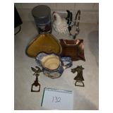 Kitchen decor, patriotic pitcher, bottleopeners