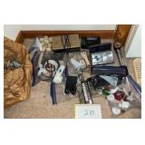 Thermometers, night lights, alarm clock, etc