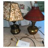 2 Decorative lamps