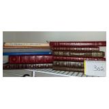 Fancy books: atlas, wine, america