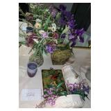 Wall Decor, Flowers, Vases