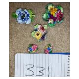 Bone China England Pins and Clip ons