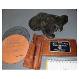 Small tools and melted slab