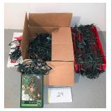 Small lot of Christmas lights