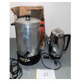 Vintage coffee makers