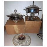 Vintage serving dishes