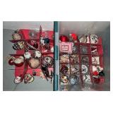 Christmas ornaments and tote