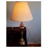 Tall Brass Lamp
