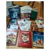 Variety Of Vintage Cooking Books
