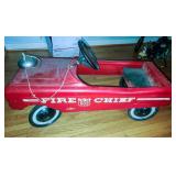 AMF Antique Fire Chief Pedal Car