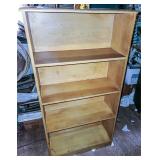 Sturdy Wood Bookshelf
