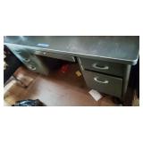 Metal Vintage Office Desk