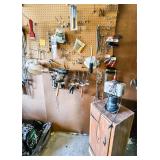 Tools and Small Cabinet with battery charger