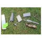 misc Car Parts Mirrors and Wood Plane