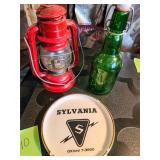 Dietz Lantern, Sylvania and Bottle