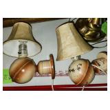 (2) Vintage Unique Wall Lamps