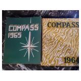 Kensington HS Compass yearbooks 1964 & 1965