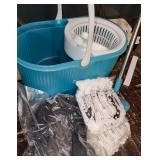 Spin Mop and Bucket