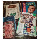 Vintage Sheet Music Disney and others