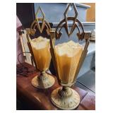 (2) art deco lamps 1920s ?