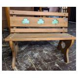 Mini Irish Shamrock Bench