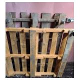 (2) more pallets on wheels