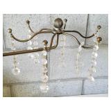 Vintage Decorative Brass and Crystal ?