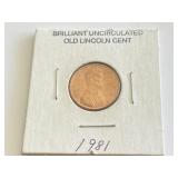 1981 Penny