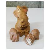 The Critter Factory Elephants 1986 Made in USA