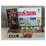 Games-Monopoly, Clue and Magic