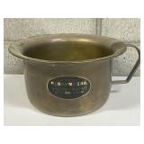 Vtg. Central Pacific Railroad Brass Chamber Pot